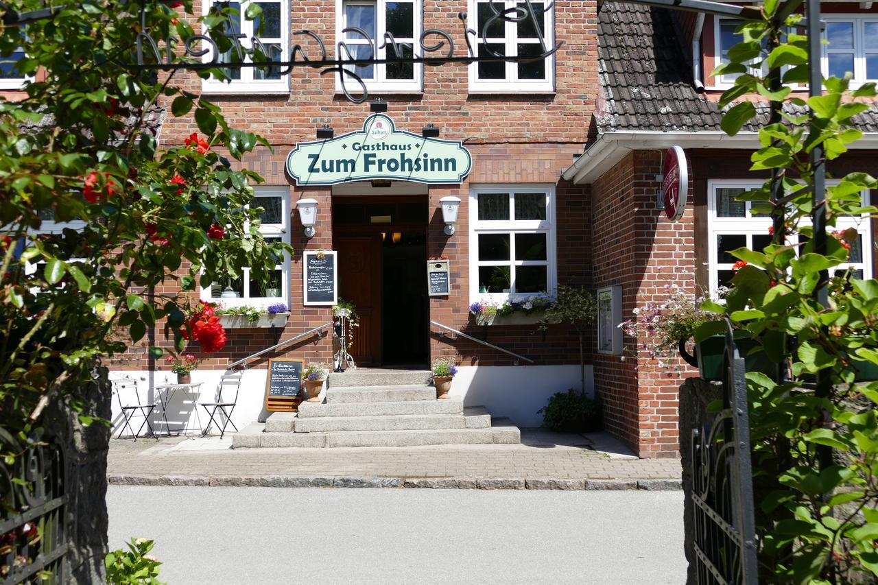 Gasthaus Zum Frohsinn Bosau Exterior foto